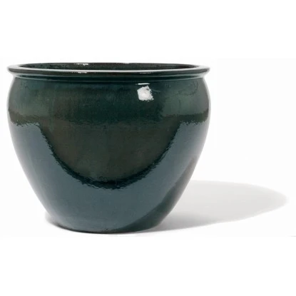 Kirschke Pflanzgefäß Mandarin Song Ø 20 cm x 16 cm Leaf Green Kirschke Pflanzgefäß Mandarin Song Ø 20 Cm X 16 Cm Leaf Green -Gartengerätegeschäft 011336512521 11008600 S 01