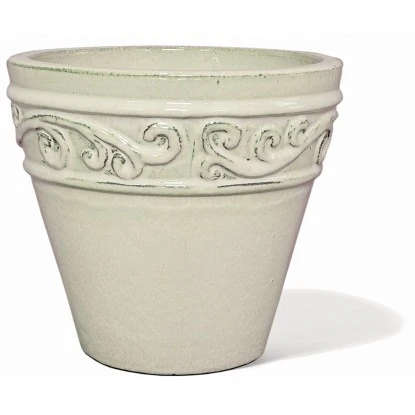 Kirschke Pflanzgefäß Country Garden Derry 21 cm Creme Kirschke Pflanzgefäß Country Garden Derry 21 Cm Creme -Gartengerätegeschäft 011336512880 11008600 S 01