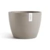Ecopots Pflanztopf Stockholm Braungrau 31 Cm X 23,3 Cm