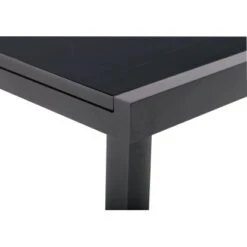 Gartentisch Harris Quadratisch Schwarz 180 Cm - 240 Cm X 90 Cm -Gartengerätegeschäft 048126615100 CU02 140820 L