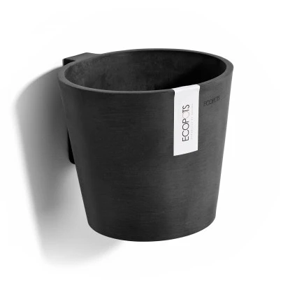 Ecopots Pflanztopf Amsterdam Wall Dunkelgrau 20 cm x 17,5 cm Ecopots Pflanztopf Amsterdam Wall Dunkelgrau 20 Cm X 17,5 Cm -Gartengerätegeschäft 0 AmsterdamWallDarkGrey 00