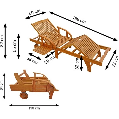 indoba® Gartenliege Sun Shine Sonnenliege FSC® Indoba® Gartenliege Sun Shine Sonnenliege FSC® -Gartengerätegeschäft 105211 11001300 13