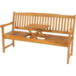 Indoba® Gartenbank 3-Sitzer Mit Klapptisch Sun Flair FSC® -Gartengerätegeschäft 105212 11001300 4