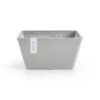 Ecopots Pflanzschale Berlin Quadratisch Weißgrau 31 Cm X 15,5 Cm