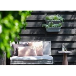 Elho Geländertopf Corsica Rechteckig 51 Cm X 17 Cm X 23 Cm 2er-Set Vintage Blau -Gartengerätegeschäft 1367283 4667 5