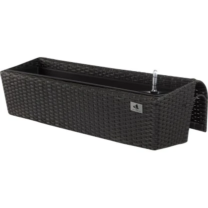 Gartenfreude Balkonkasten Polyrattan 82 cm x 25 cm Anthrazit Gartenfreude Balkonkasten Polyrattan 82 Cm X 25 Cm Anthrazit -Gartengerätegeschäft 160096 4655