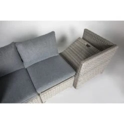 Lounge-Eckteil Links Springside Polyrattan Naturgrau 2 Lounge-Eckteil Links Springside Polyrattan Naturgrau -Gartengerätegeschäft 209199 mps9 1