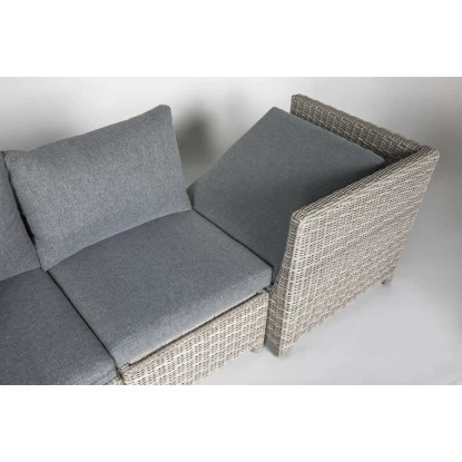Lounge-Eckteil Links Springside Polyrattan Naturgrau Lounge-Eckteil Links Springside Polyrattan Naturgrau -Gartengerätegeschäft 209199 mps9 2