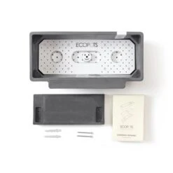 Ecopots Pflanztopf Manhattan Wall M Grau 35 Cm X 17,4 Cm X 15 Cm -Gartengerätegeschäft 2100 ManhattanWallMGrey 20