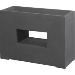 Elite Pflanztopf Berlin Hoch 75 Cm X 27 Cm Grafit