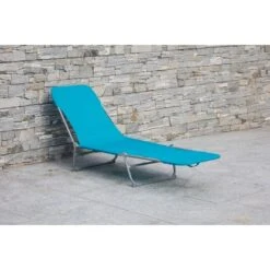 Sonnenliege Textilene Türkis