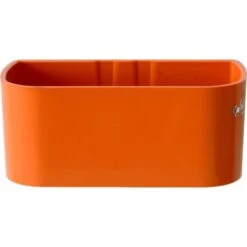 KalaMitica Kunststoffgefäß Mit Magnet Kasten 14 Cm X 7 Cm Orange