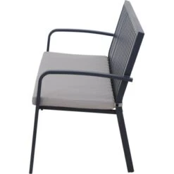 Gardamo 2er Bank Peros Inkl. Kissen Anthrazit 4 Gardamo 2er Bank Peros Inkl. Kissen Anthrazit -Gartengerätegeschäft 243756 1346 S 7