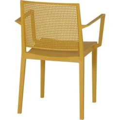 Siena Garden Square Stapelsessel 56 Cm X 57 Cm X 80 Cm Mustard -Gartengerätegeschäft 251959 1346 S 3