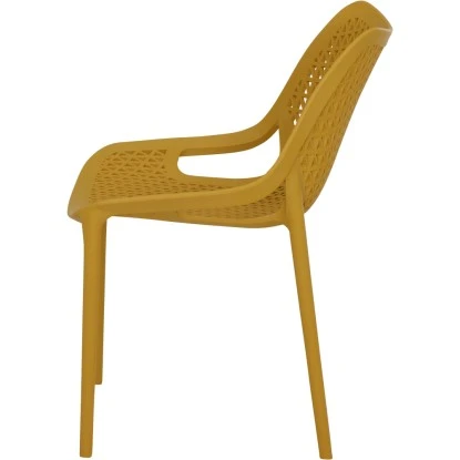 Siena Garden District Stapelsessel 50 cm x 60 cm x 81 cm Mustard Siena Garden District Stapelsessel 50 Cm X 60 Cm X 81 Cm Mustard -Gartengerätegeschäft 252005 1346 S 5