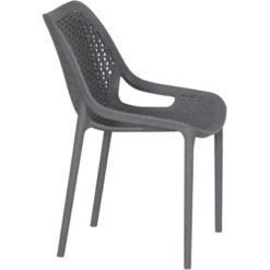 Siena Garden District Stapelsessel 50 Cm X 60 Cm X 81 Cm Grau -Gartengerätegeschäft 252041 1346 S 11