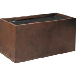 M Collections Pflanzkasten Bigular 100 Cm X 45 Cm Rost