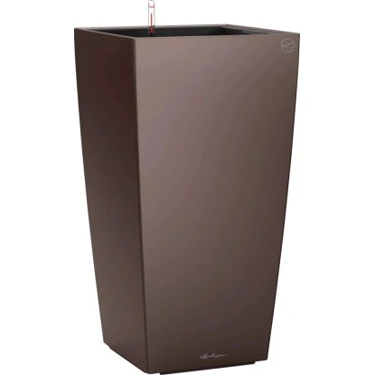 Lechuza Pflanzgefäß Cubico Premium 22 cm x 22 cm Espresso metallic Lechuza Pflanzgefäß Cubico Premium 22 Cm X 22 Cm Espresso Metallic -Gartengerätegeschäft 261640 4186 1