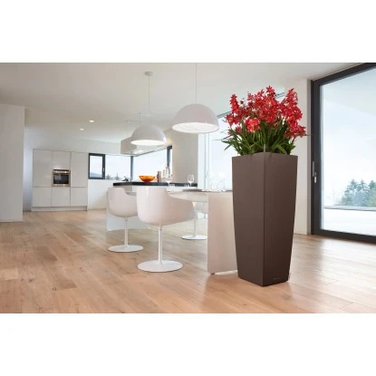 Lechuza Pflanzgefäß Cubico Alto Premium 40 cm x 40 cm Espresso metallic Lechuza Pflanzgefäß Cubico Alto Premium 40 Cm X 40 Cm Espresso Metallic -Gartengerätegeschäft 261653 4186 3