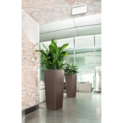 Lechuza Pflanzgefäß Cubico Alto Premium 40 cm x 40 cm Espresso metallic Lechuza Pflanzgefäß Cubico Alto Premium 40 Cm X 40 Cm Espresso Metallic -Gartengerätegeschäft 261653 4186 5