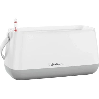 Lechuza Pflanzgefäß Yula Pflanztasche 38 cm x 17 cm x 33 cm Weiß-Grau Lechuza Pflanzgefäß Yula Pflanztasche 38 Cm X 17 Cm X 33 Cm Weiß-Grau -Gartengerätegeschäft 262795 4186 1
