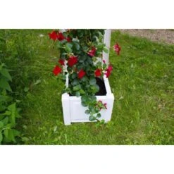 KHW Pflanzkasten Klein Mit Spalier Weiß -Gartengerätegeschäft 2749075 4164 7