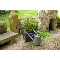 KHW Pflanzkasten Quadratisch Anthrazit -Gartengerätegeschäft 2749166 4164 10