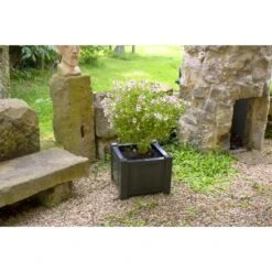 KHW Pflanzkasten Quadratisch Anthrazit -Gartengerätegeschäft 2749166 4164 4