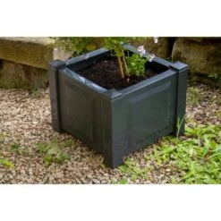 KHW Pflanzkasten Quadratisch Anthrazit -Gartengerätegeschäft 2749166 4164 5