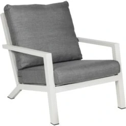 Siena Garden Lounge-Sessel Belia Weiß Inkl. Kissen -Gartengerätegeschäft 308483 mps7 01