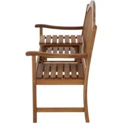 Siena Garden Pisa 3-Sitzer Bank Geölt Gestell Akazienholz FSC® -Gartengerätegeschäft 316656 L19597 3