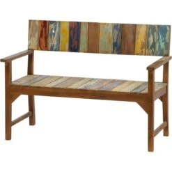 Siena Garden Palu 2er Bank Natur 124x60x90 Cm FSC®