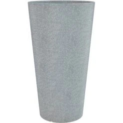 Scheurich Pflanzgefäß Cana High Ø 28,5 Cm X 55 Cm Stony Grey