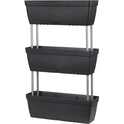 Deroma Trio Pflanzkasten Enjoy 49 cm x 16 cm x80 cm Anthrazit Deroma Trio Pflanzkasten Enjoy 49 Cm X 16 Cm X80 Cm Anthrazit -Gartengerätegeschäft 395126 3832 726232593935