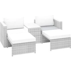 Ersatz-Sitzkissen Für Olea Balkonmöbelset Grau -Gartengerätegeschäft 4007871122387 30