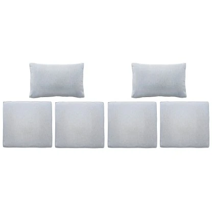 Ersatz-Kissenbezüge für Olea Balkonmöbelset Grau 6-teilig Ersatz-Kissenbezüge Für Olea Balkonmöbelset Grau 6-teilig -Gartengerätegeschäft 4007871122400 20