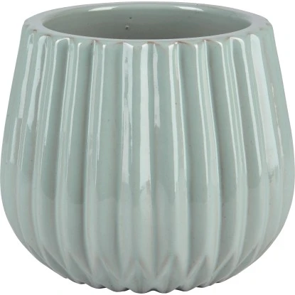 Pflanztopf Minimalist Zen Keramik Ø 20,5 cm Mintgrau Pflanztopf Minimalist Zen Keramik Ø 20,5 Cm Mintgrau -Gartengerätegeschäft 4007871404476 S01 191120