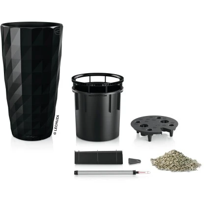 Lechuza Pflanzsäule Diamante Premium Schwarz Hochglanz Ø 40 cm Bewässerungssys. Lechuza Pflanzsäule Diamante Premium Schwarz Hochglanz Ø 40 Cm Bewässerungssys. -Gartengerätegeschäft 4008789157096 4186 02