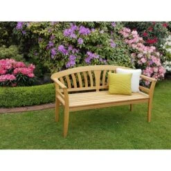 Landhausbank 3-Sitzer Eiche Geölt -Gartengerätegeschäft 4012379600404 4401 4