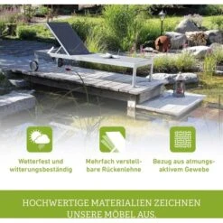 Acamp Liege Rimini 198 Cm X 60 Cm X 35 Cm Anthrazit-Carbon 5 Acamp Liege Rimini 198 Cm X 60 Cm X 35 Cm Anthrazit-Carbon -Gartengerätegeschäft 4013556568074 4617 06