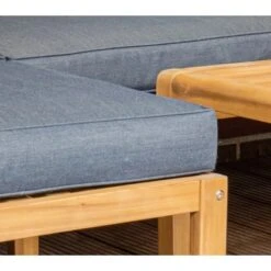 Acamp Loungegruppe Malaga Teak-Schwarz FSC® -Gartengerätegeschäft 4013556574556 4925 05