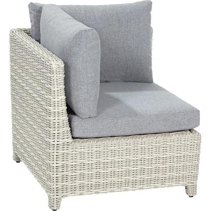 Lounge-Eckteil Links Springside Polyrattan Naturgrau Lounge-Eckteil Links Springside Polyrattan Naturgrau -Gartengerätegeschäft 4048124969854 s01 290917