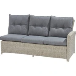 Lounge-Set Mit Esstisch Vermont 5-teilig Polyrattan Links Cloud Fossil -Gartengerätegeschäft 4048124987087 S04 120917