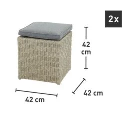 Lounge-Set Mit Esstisch Vermont 5-teilig Polyrattan Links Cloud Fossil -Gartengerätegeschäft 4048124987087 VM03 280219