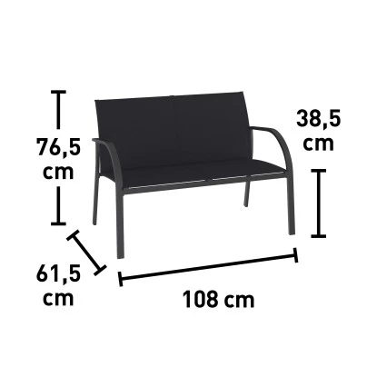 Lounge-Set Torreon 4-teilig Textilbespannung Anthrazit Lounge-Set Torreon 4-teilig Textilbespannung Anthrazit -Gartengerätegeschäft 4048126608126 VM01 091020