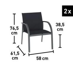 Lounge-Set Torreon 4-teilig Textilbespannung Anthrazit 5 Lounge-Set Torreon 4-teilig Textilbespannung Anthrazit -Gartengerätegeschäft 4048126608126 VM02 091020