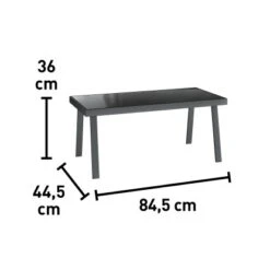 Lounge-Set Torreon 4-teilig Textilbespannung Anthrazit 6 Lounge-Set Torreon 4-teilig Textilbespannung Anthrazit -Gartengerätegeschäft 4048126608126 VM03 091020