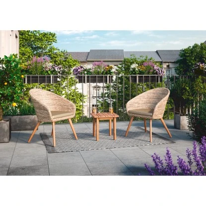 Balkonset Edmonds FSC® Beige 3-teilig Balkonset Edmonds FSC® Beige 3-teilig -Gartengerätegeschäft 4048126608973 AB01 300720