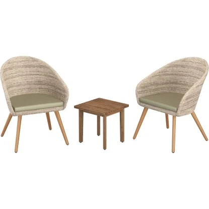 Balkonset Edmonds FSC® Beige 3-teilig Balkonset Edmonds FSC® Beige 3-teilig -Gartengerätegeschäft 4048126608973 S01 110820