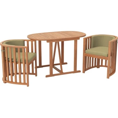 Balkonset Hervey Bay FSC® Naturfarben 3-teilig Balkonset Hervey Bay FSC® Naturfarben 3-teilig -Gartengerätegeschäft 4048126614226 S01 110820